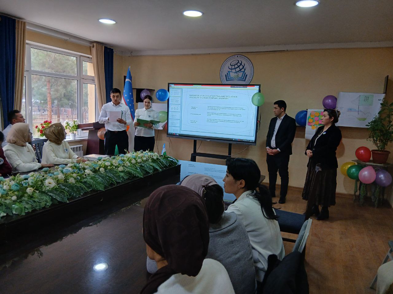 "Konstitutsiya-baxtimiz qomusi" nomli ochiq dars tashkil etildi.