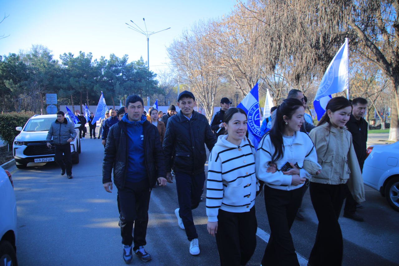 SALOMATLIK UCHUN 5000 QADAM AKSIYASI !