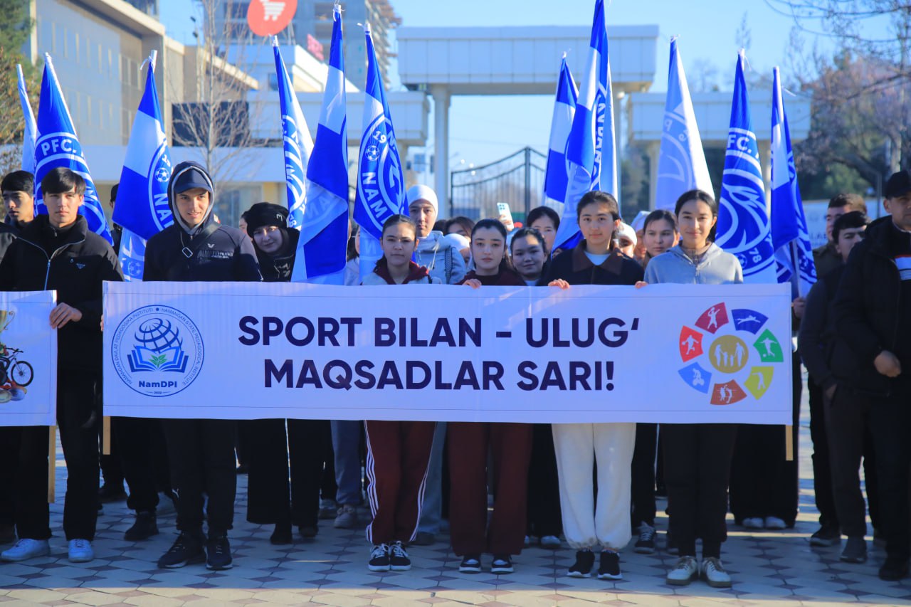 SALOMATLIK UCHUN 5000 QADAM AKSIYASI !