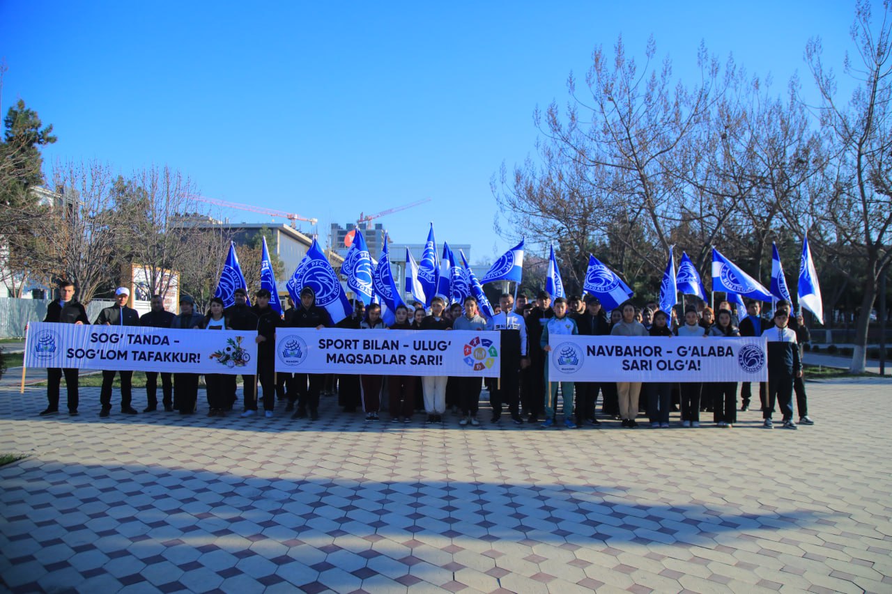 SALOMATLIK UCHUN 5000 QADAM AKSIYASI !