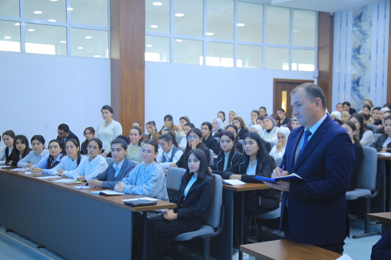 "Yoshlar kuni" doirasida" Rektor va yoshlar uchrashuvi" tashkil etildi
