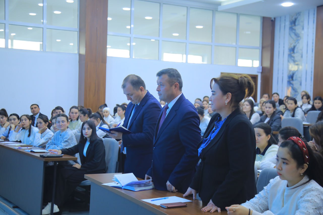 "Yoshlar kuni" doirasida" Rektor va yoshlar uchrashuvi" tashkil etildi