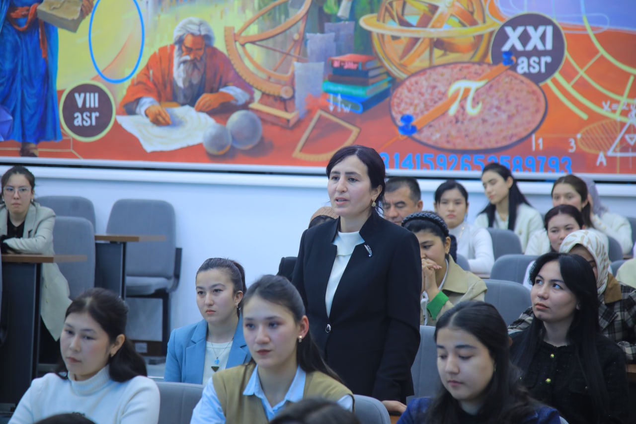 "Yoshlar kuni" doirasida" Rektor va yoshlar uchrashuvi" tashkil etildi