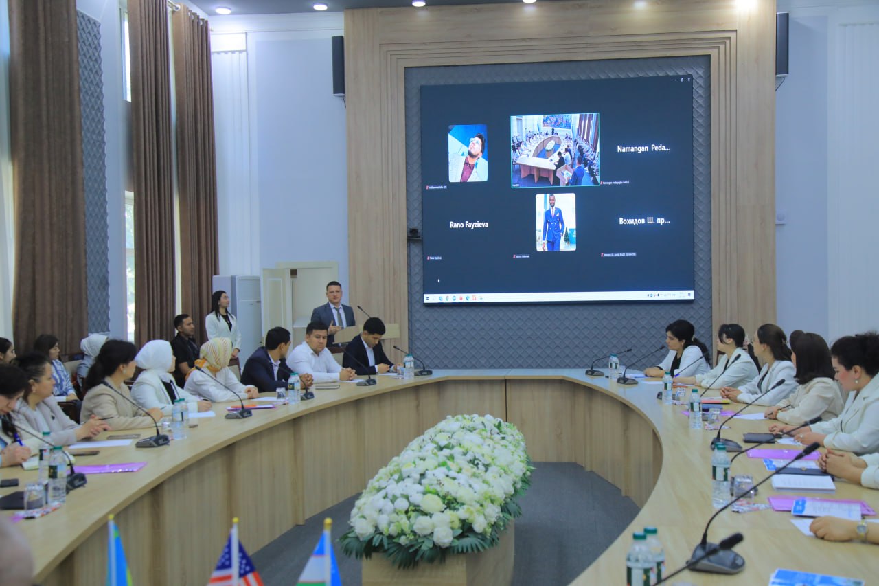 Namangan davlat pedagogika institutida respublika ilmiy-amaliy anjumani bo‘lib o‘tdi