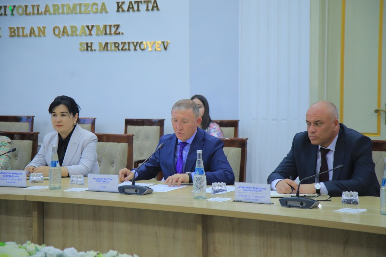 Hindistonning O‘zbekiston Respublikasidagi Favqulodda va Muxtor Elchisi Ms. Smita Pant boshchiligidagi delegatsiyaning Namangan davlat pedagogika institutiga tashrif buyurdi