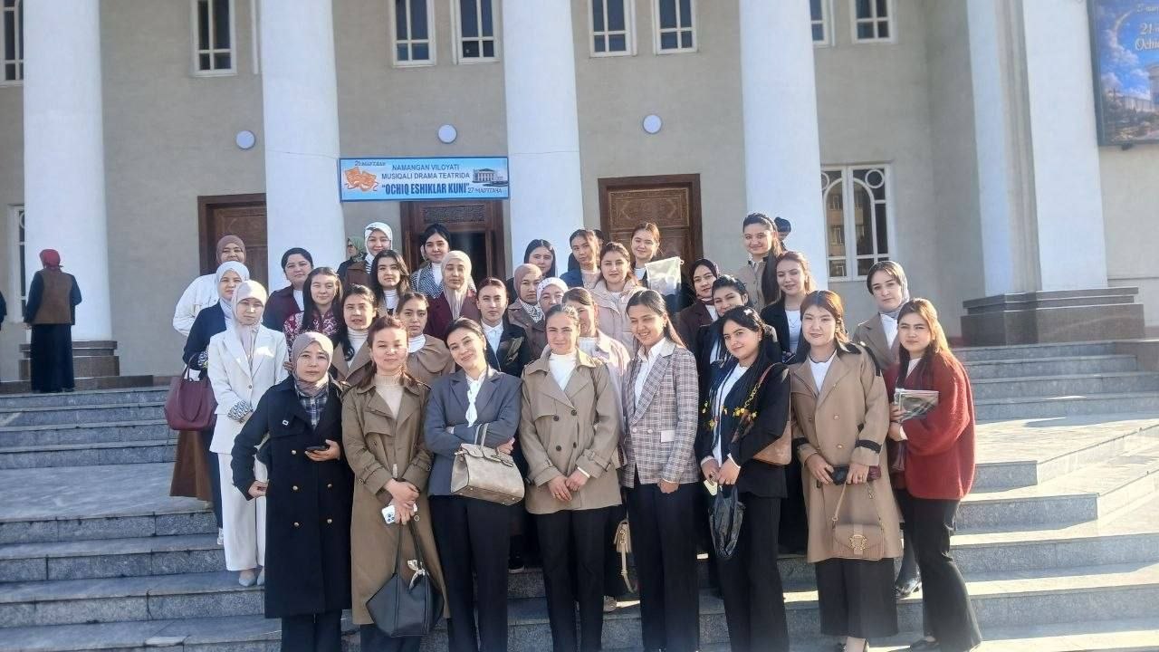 TALABALARNING TEATRGA TASHRIFI