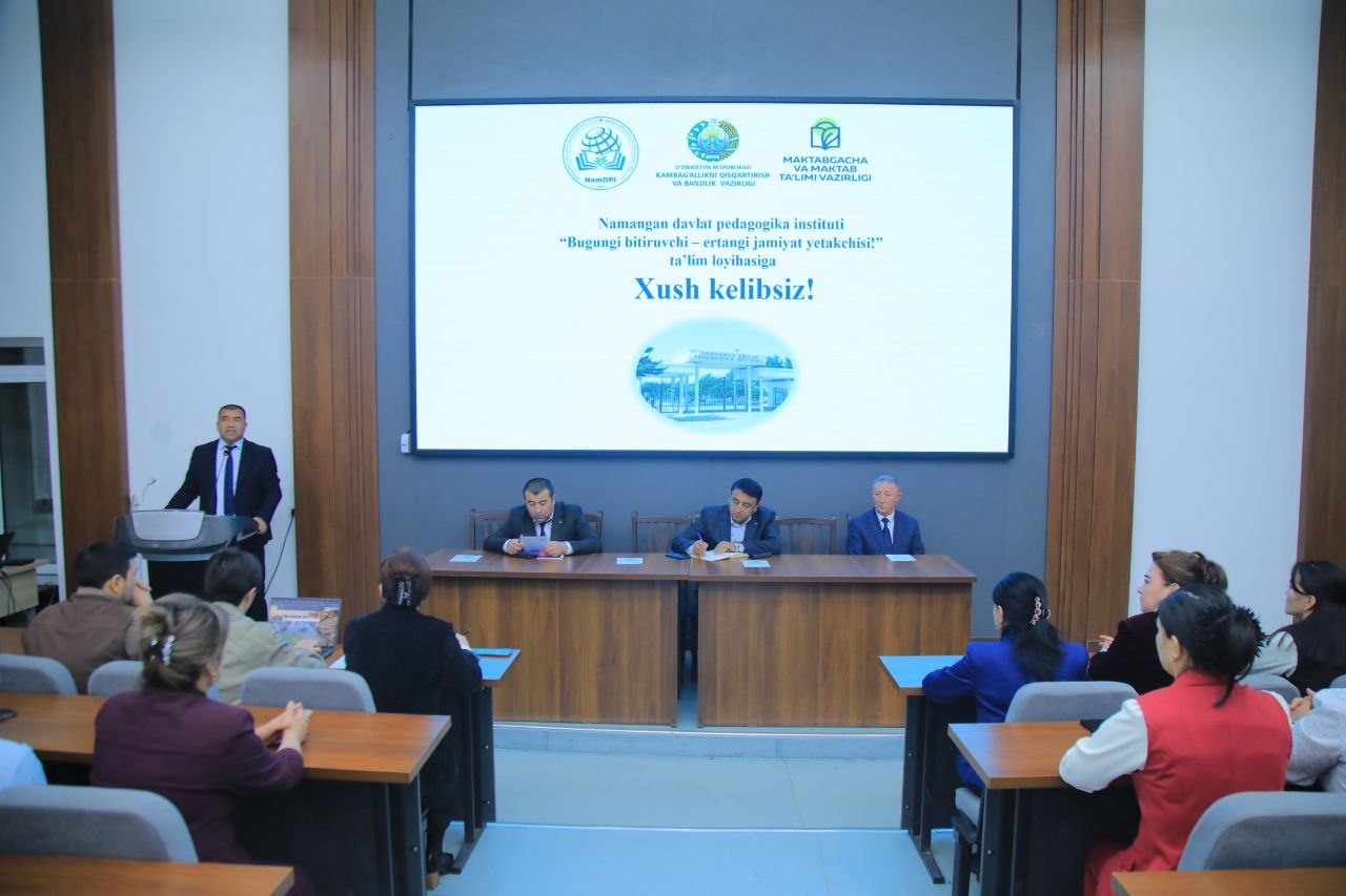“Bugungi bitiruvchi – ertangi jamiyat yetakchisi!” mavzusida ochiq muloqot tashkil etildi.