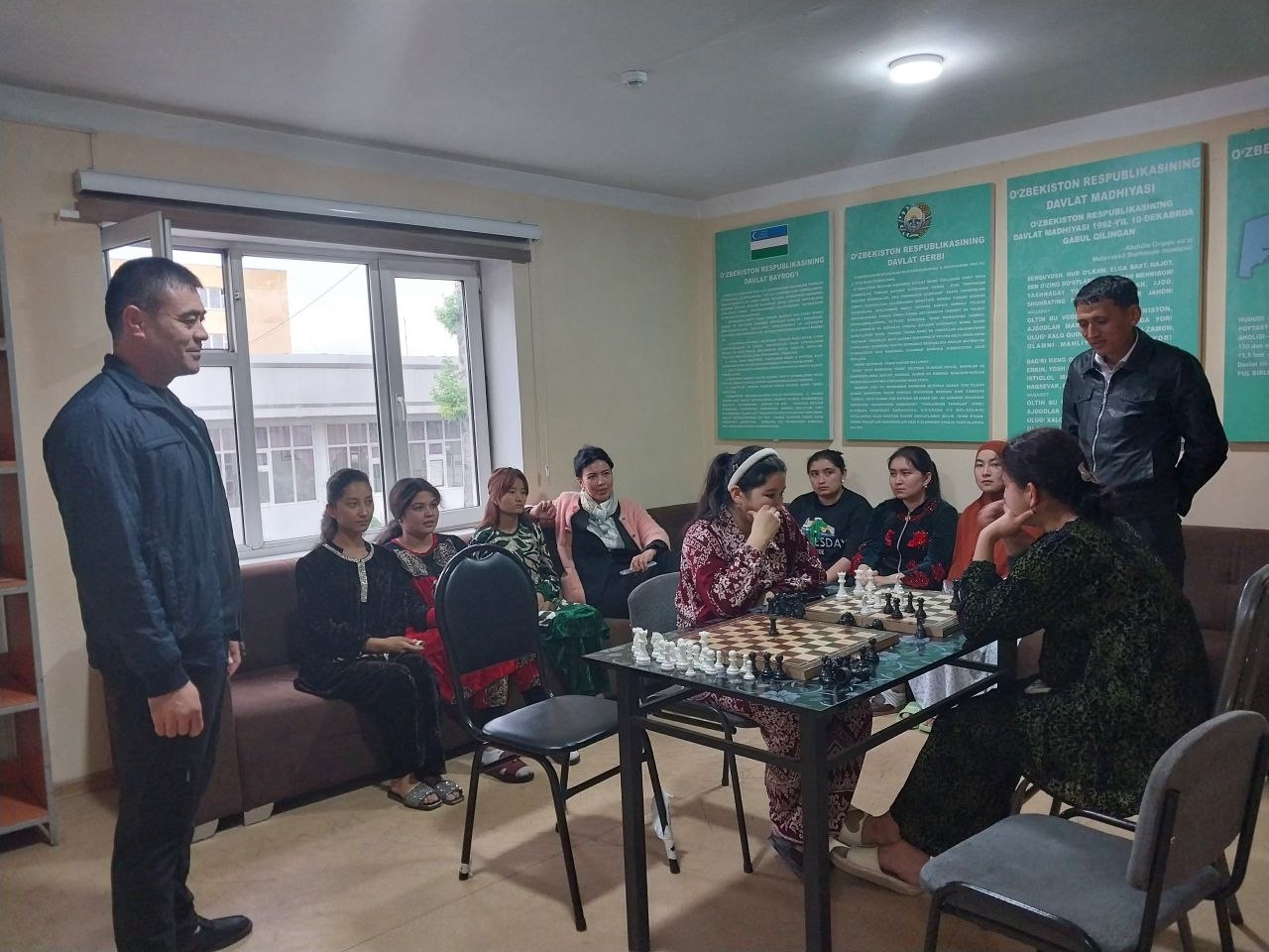 Talabalar turar joyida shaxmat-shashka musobaqasi o‘tkazildi