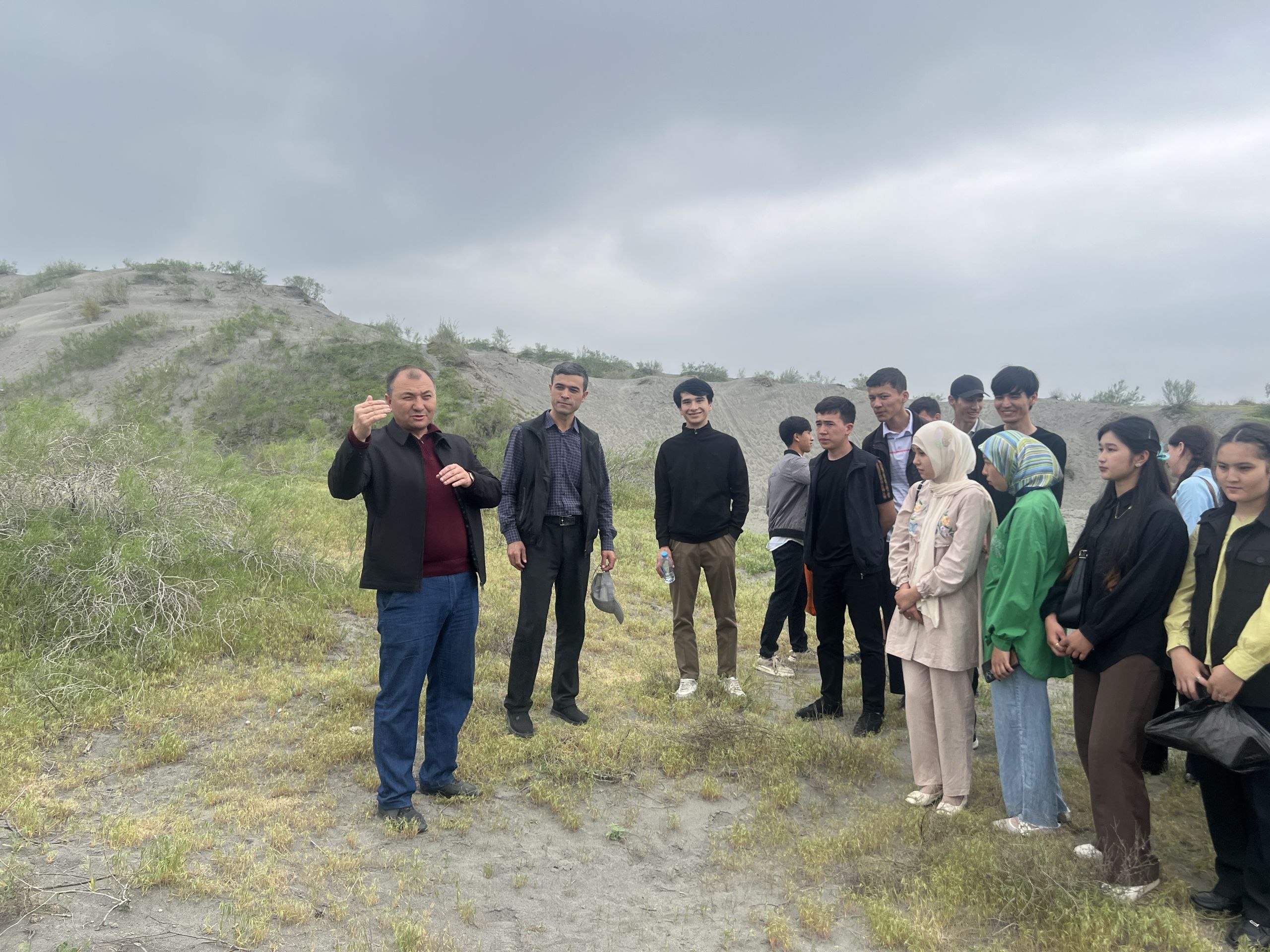 Mingbuloq tumanidagi “Oqqum” cho‘liga ilmiy ekspeditsiya amalga oshirildi