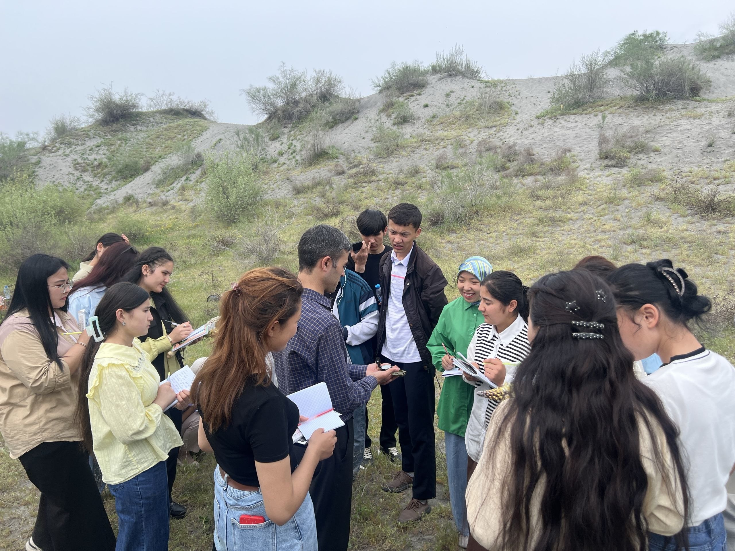 Mingbuloq tumanidagi “Oqqum” cho‘liga ilmiy ekspeditsiya amalga oshirildi