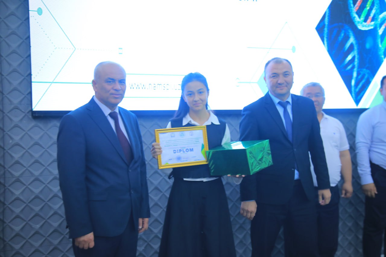 "NamDPI olimpiadasi" g‘oliblari taqdirlandi.