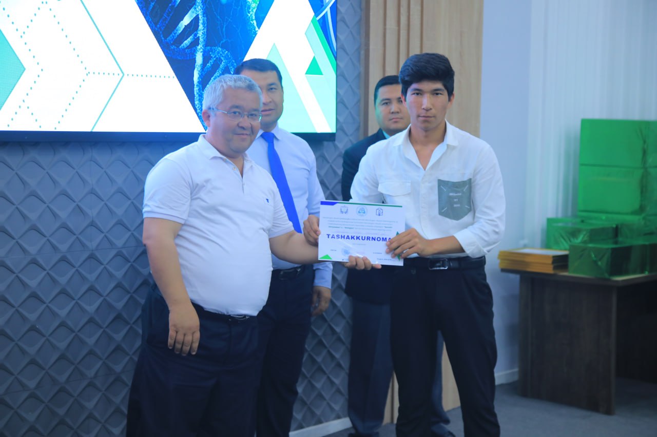 "NamDPI olimpiadasi" g‘oliblari taqdirlandi.