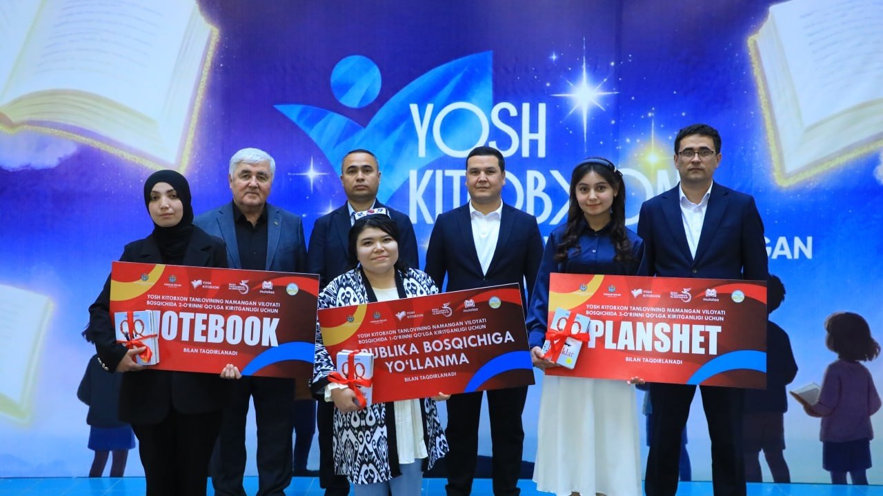 NamDPI talabasi “Yosh kitobxon” tanlovining viloyat bosqichida faxrli 3-o‘rinni egalladi.