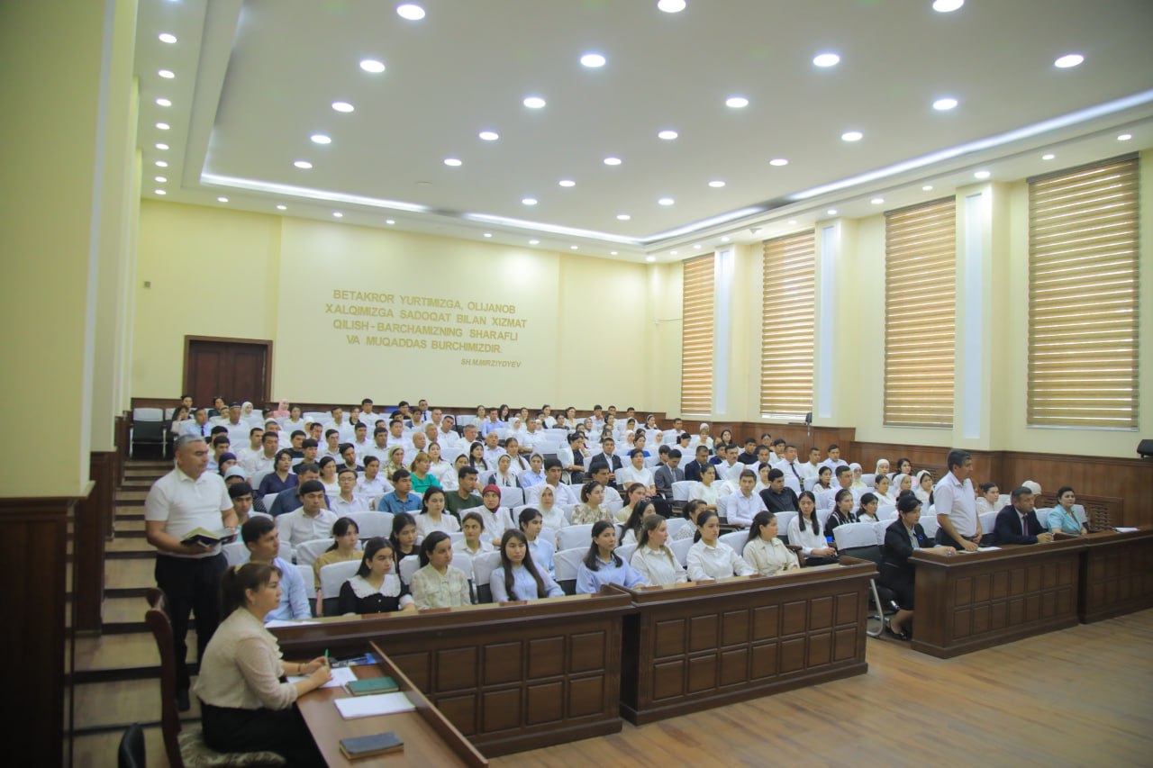 NAMDPI BITIRUVCHILARI HOKIM E’TIBORIDA