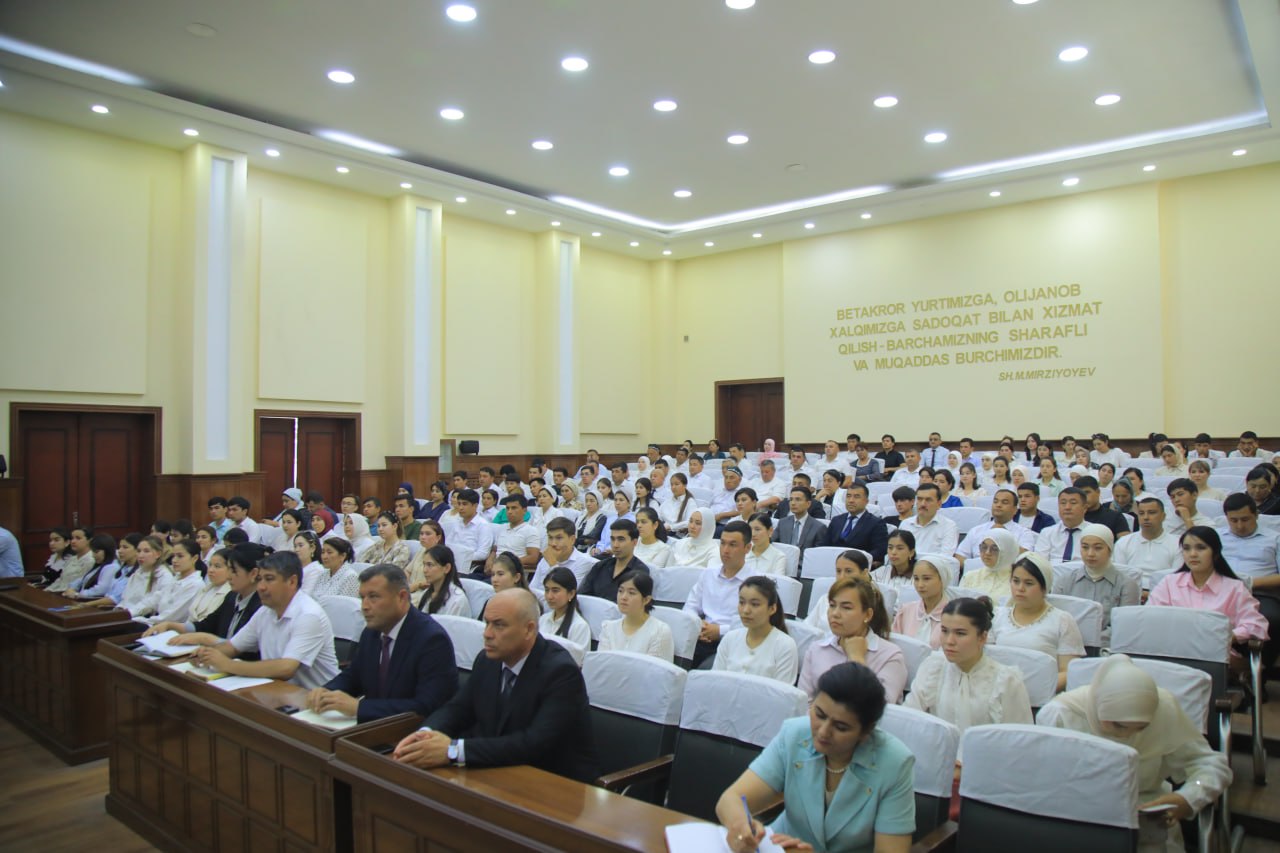 NAMDPI BITIRUVCHILARI HOKIM E’TIBORIDA