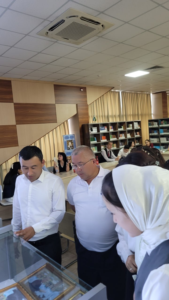 Kelajak bunyodkorlari kutubxonada