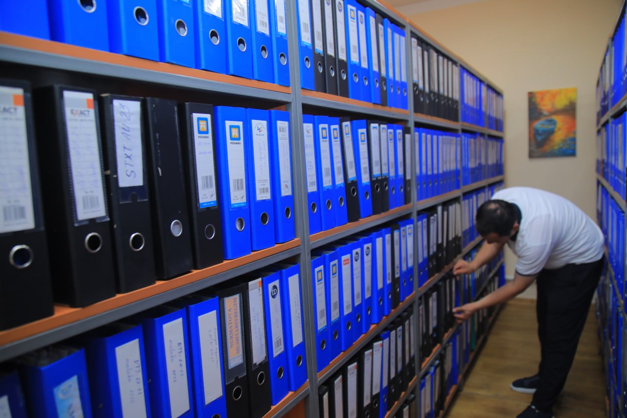 NAMANGAN DAVLAT PEDAGOGIKA INSTITUTIDA TALABALAR AMALIYOTIGA OID HUJJATLARNI IDORAVIY ARXIVGA TOPSHIRISH JARAYONLARI DAVOM ETMOQDA.