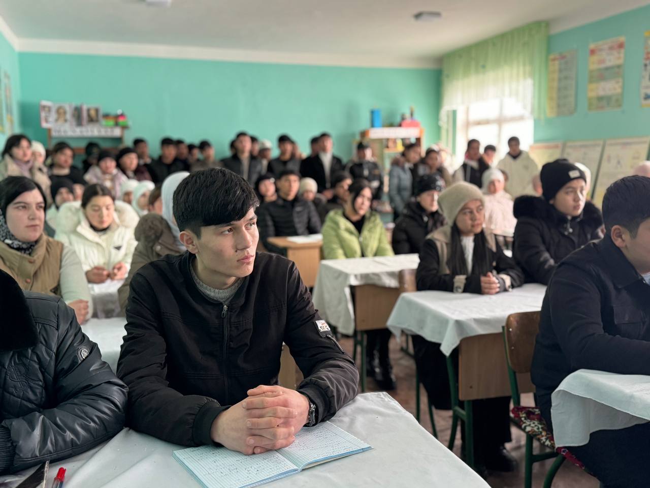 Namangan davlat pedagogika instituti qoshidagi Chortoq akademik litseyi o'quvchilari bilan uchrashuv tashkil etildi.