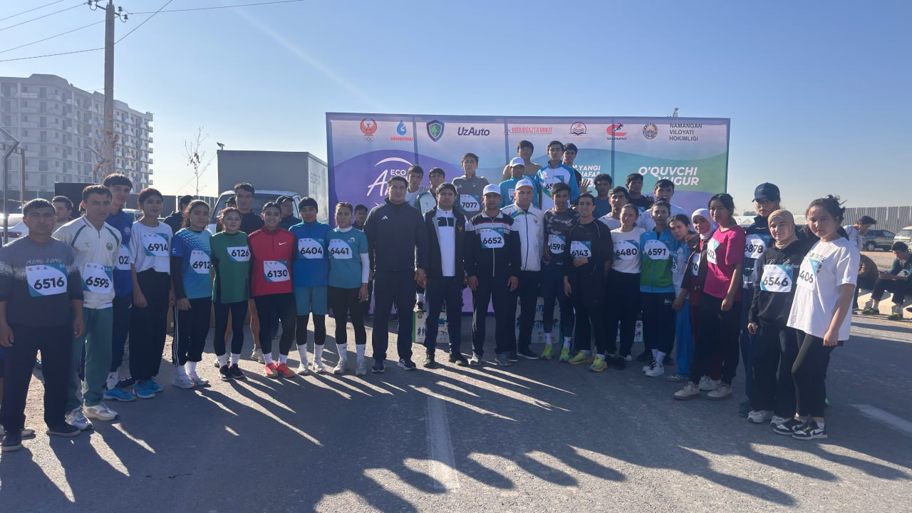 NamDPI tabalari “Talaba — yugur” musobaqasida g‘olib bo‘lishdi!