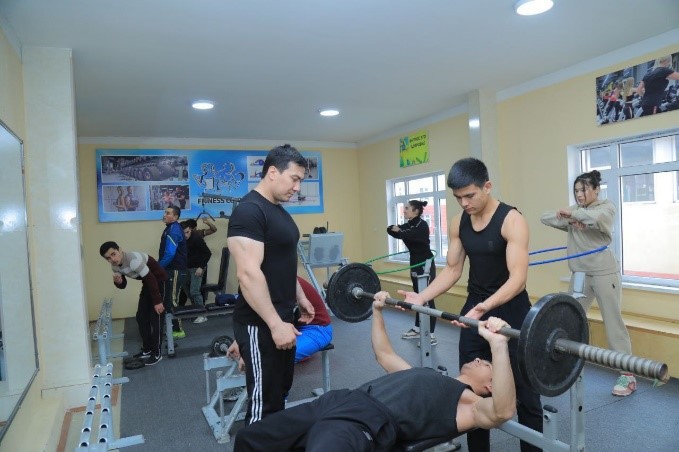 Talabalar Turar Joyi Fitnes Zali