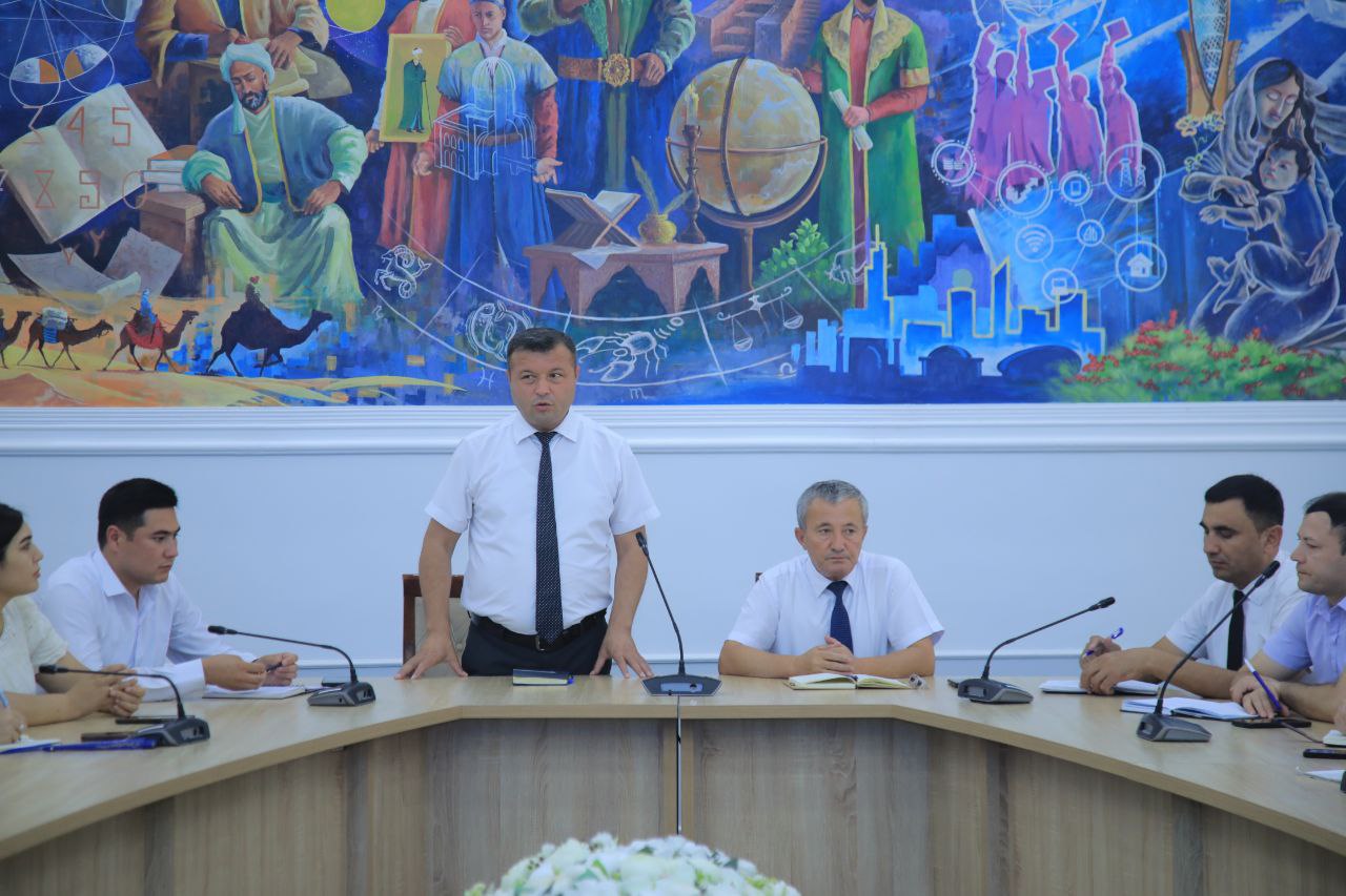 NamDPIda “Dolzarb 90 kun” loyihasi doirasida ochiq muloqot oʻtkazildi