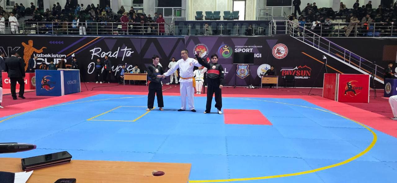 Namangan davlat pedagogika instituti talabasidan— Pencak Silatda Mardonavor Zafar!