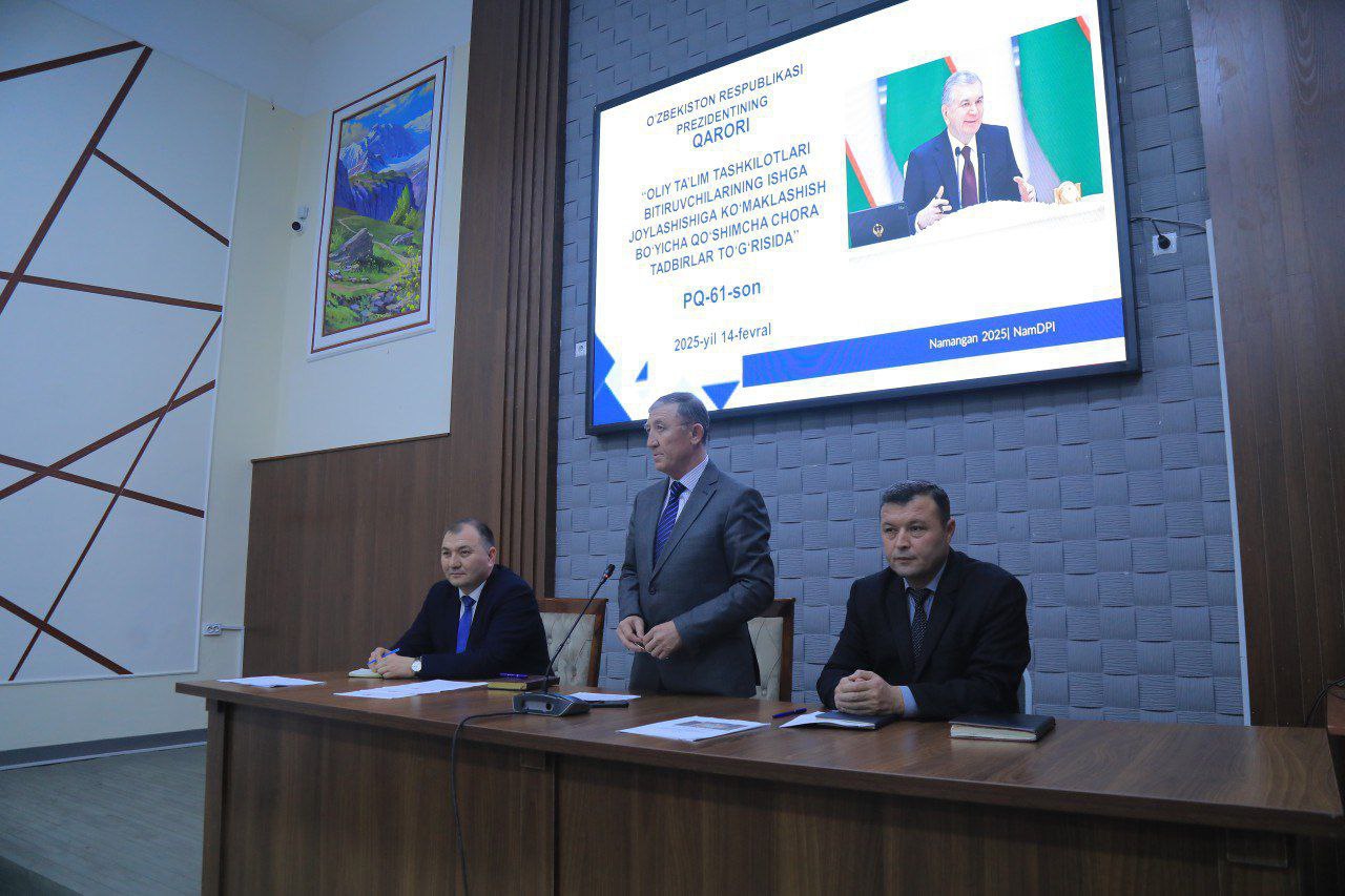 Prezident qarori ijrosi yuzasidan seminar tashkil etildi.