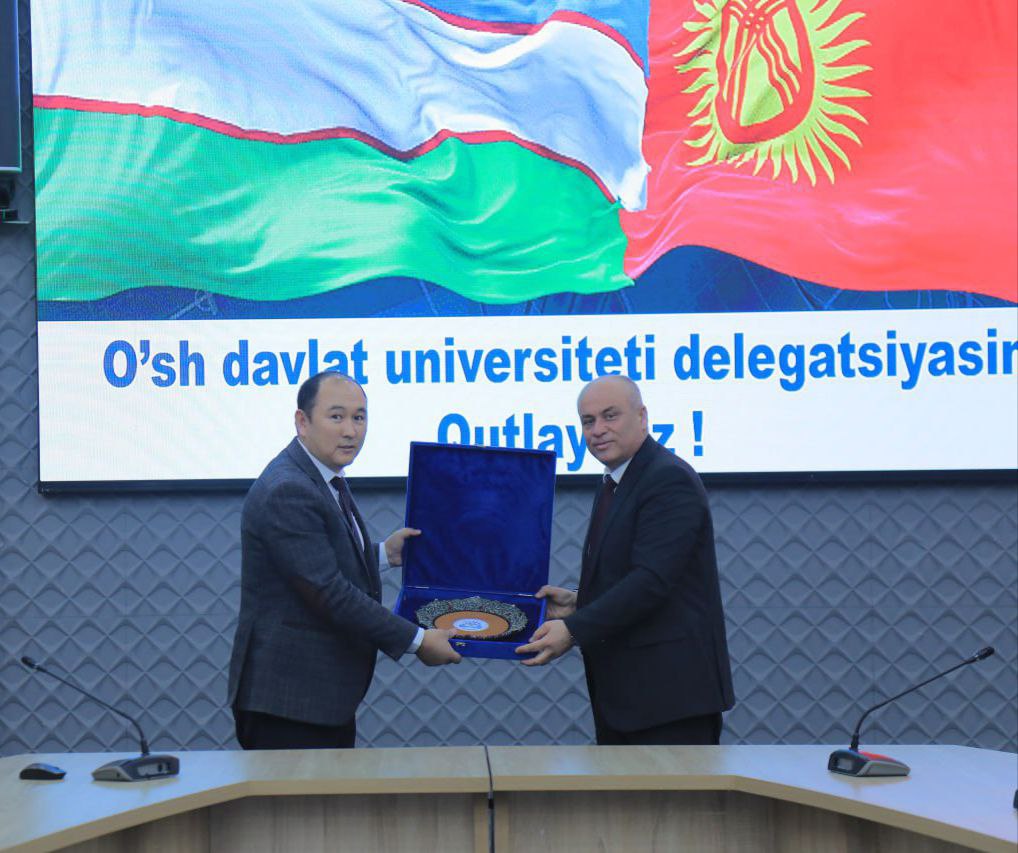 Namangan Davlat Pedagogika Institutida O‘sh Davlat Universiteti Professor-o‘qituvchilari Bilan Uchrashuv Bo‘lib O‘tdi