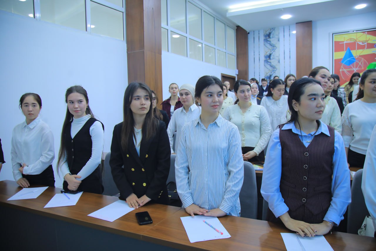 "Yoshlar kuni" doirasida" Rektor va yoshlar uchrashuvi" tashkil etildi