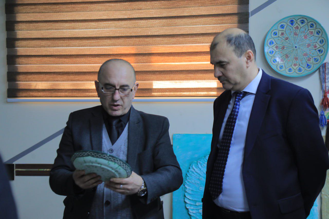 “Intellektual mulk markazi” davlat muassasasi delegatsiyasining NamDPIga rasmiy tashrifi