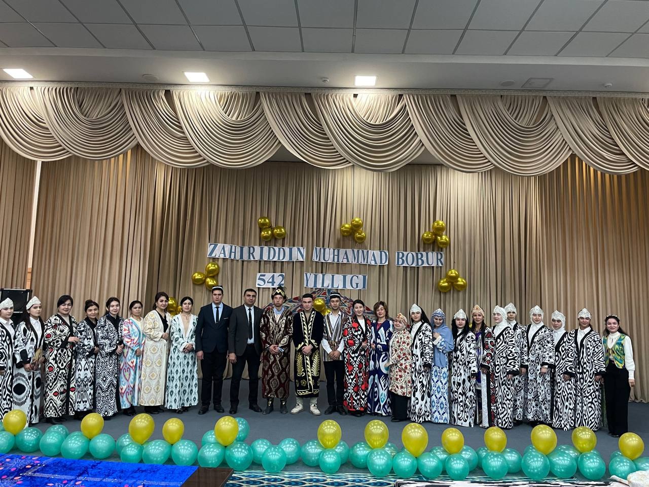 Zahiriddin Muhammad Bobur tavalludining 542 yilligi