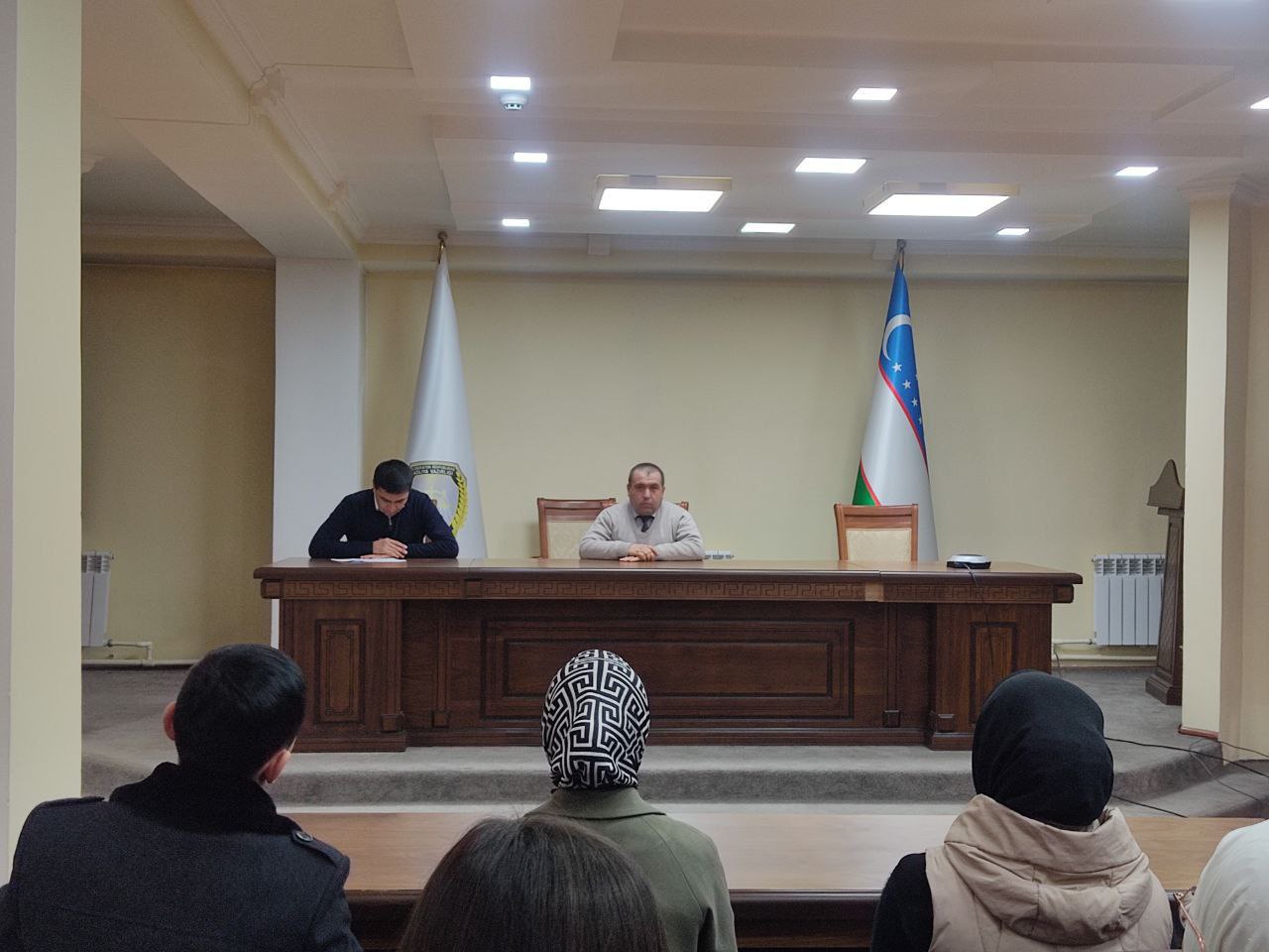 Namangan viloyat Adliya boshqarmasi idorasiga tashrif