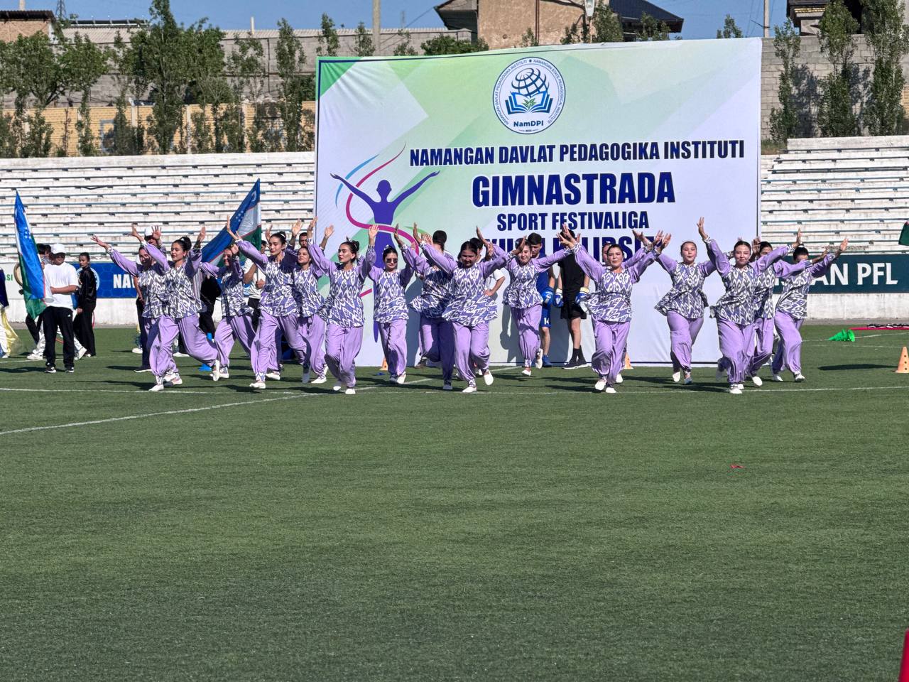 Gimnastrada jozibasi: harakat, uyg‘unlik va go‘zallik bir maydonda