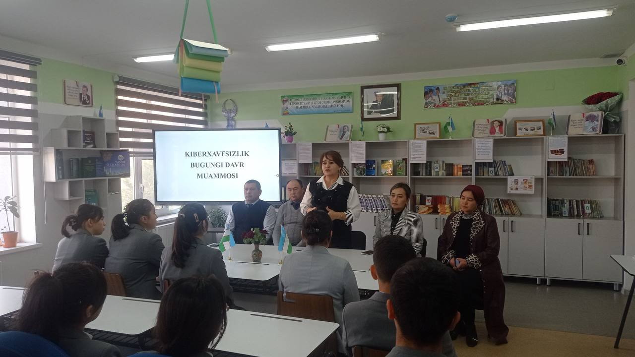 Ijtimoiy fanlar fakulteti Falsafiy va tarixiy fanlari kafedrasi tomonidan Mingbuloq tumanidagi ixtisoslashgan maktabning 10–11-sinf o‘quvchilari ishtirokida ma’naviy-ma’rifiy uchrashuv o‘tkazildi.