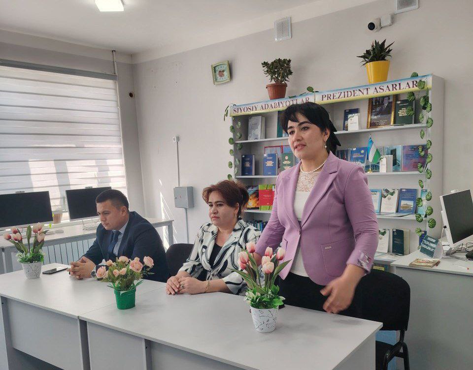 NamDPI Chortoq ixtisoslashtirilgan maktabiga tashrif