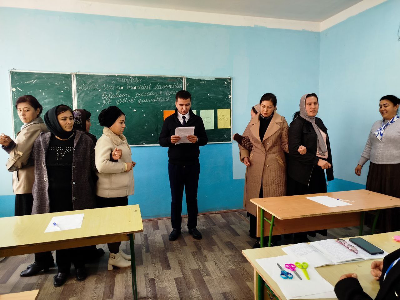 INTERAKTIV DARS MASHG‘ULOTI TASHKIL ETILDI