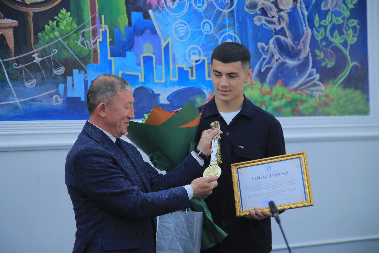 NamDPI talabasi Fazliddin Erkinboyev — jahon chempioni!