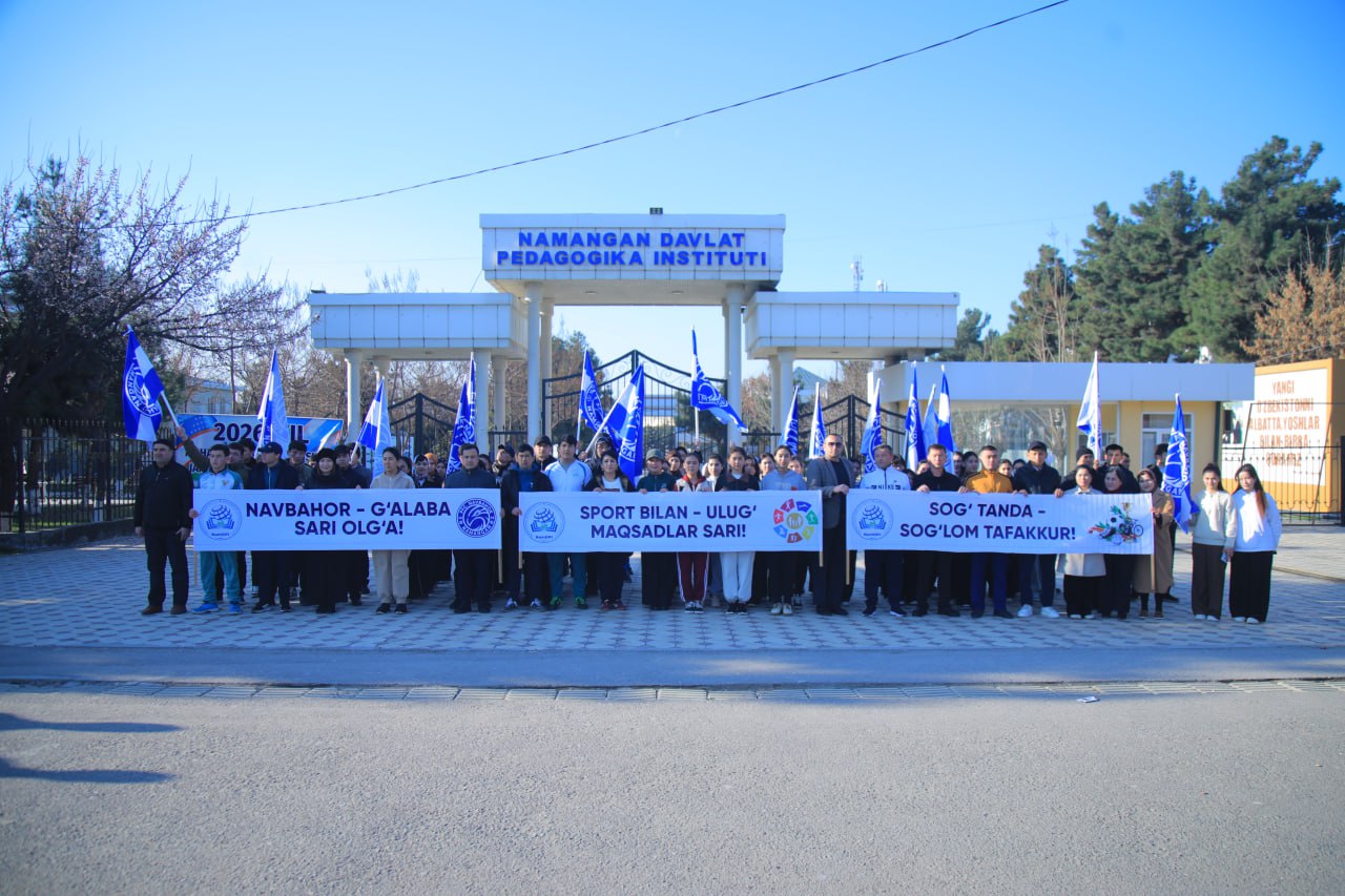 SALOMATLIK UCHUN 5000 QADAM AKSIYASI !