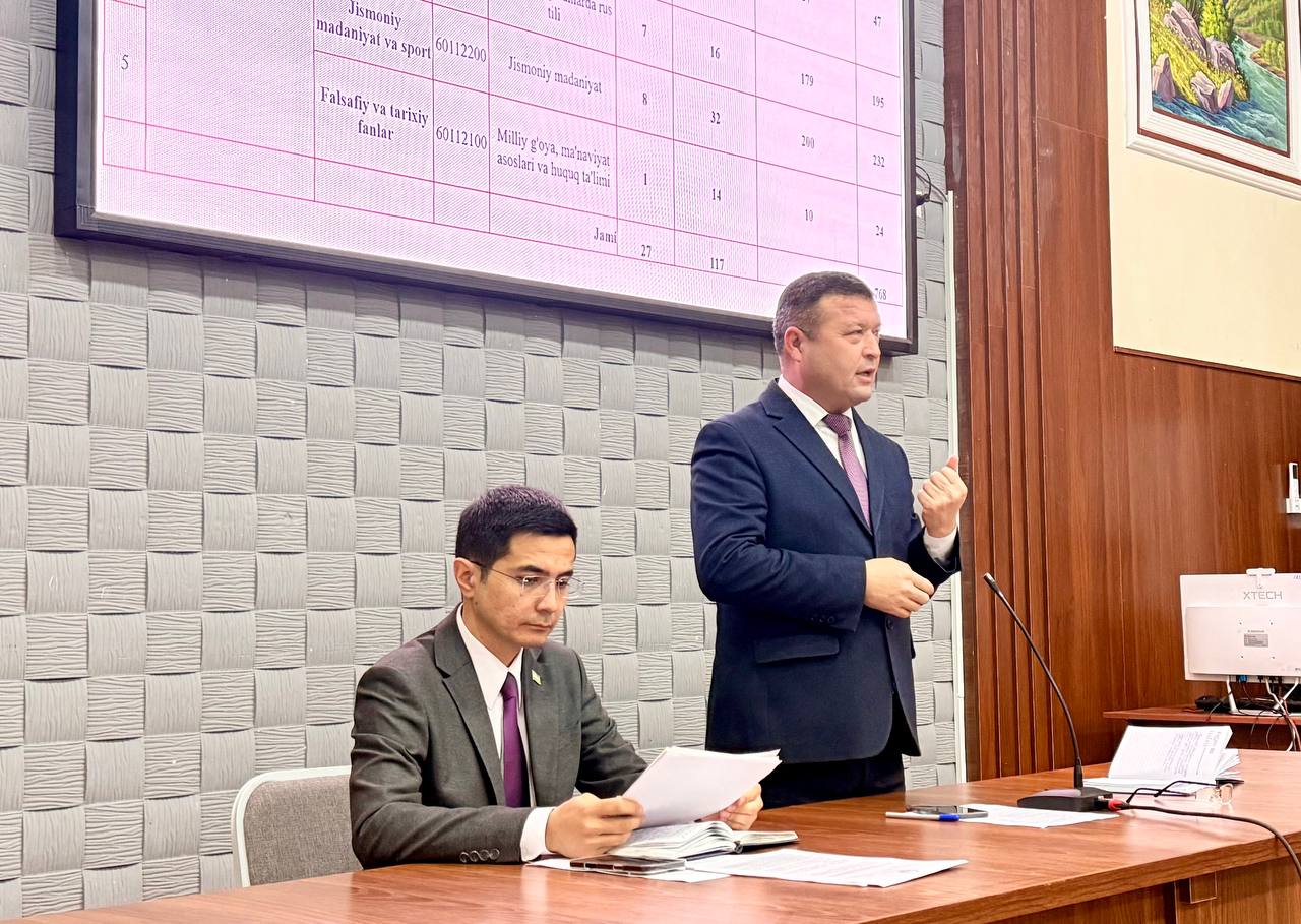 Ijtimoiy fanlar fakulteti Kengashining yig‘ilishi bo‘lib o‘tdi