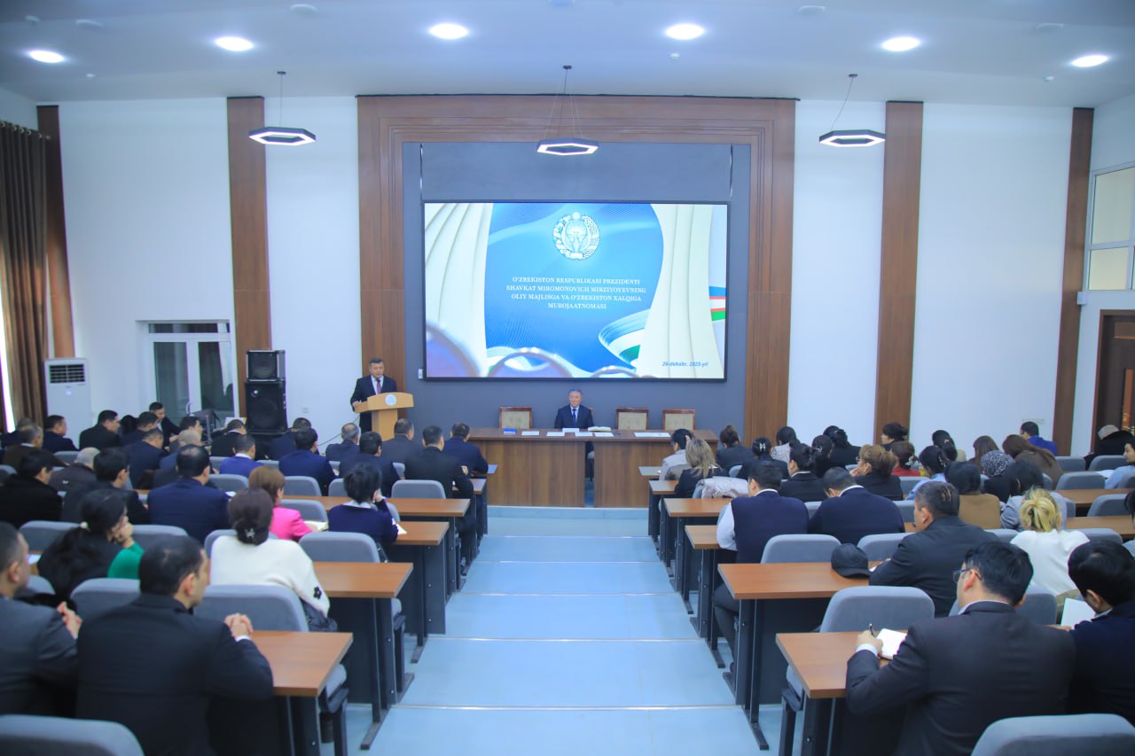 NAMANGAN DAVLAT PEDAGOGIKA INSTITUTIDA PREZIDENT MUROJAATNOMASI MAZMUN-MOHIYATIGA BAG‘ISHLANGAN O‘QUV-SEMINARI BO‘LIB O‘TDI