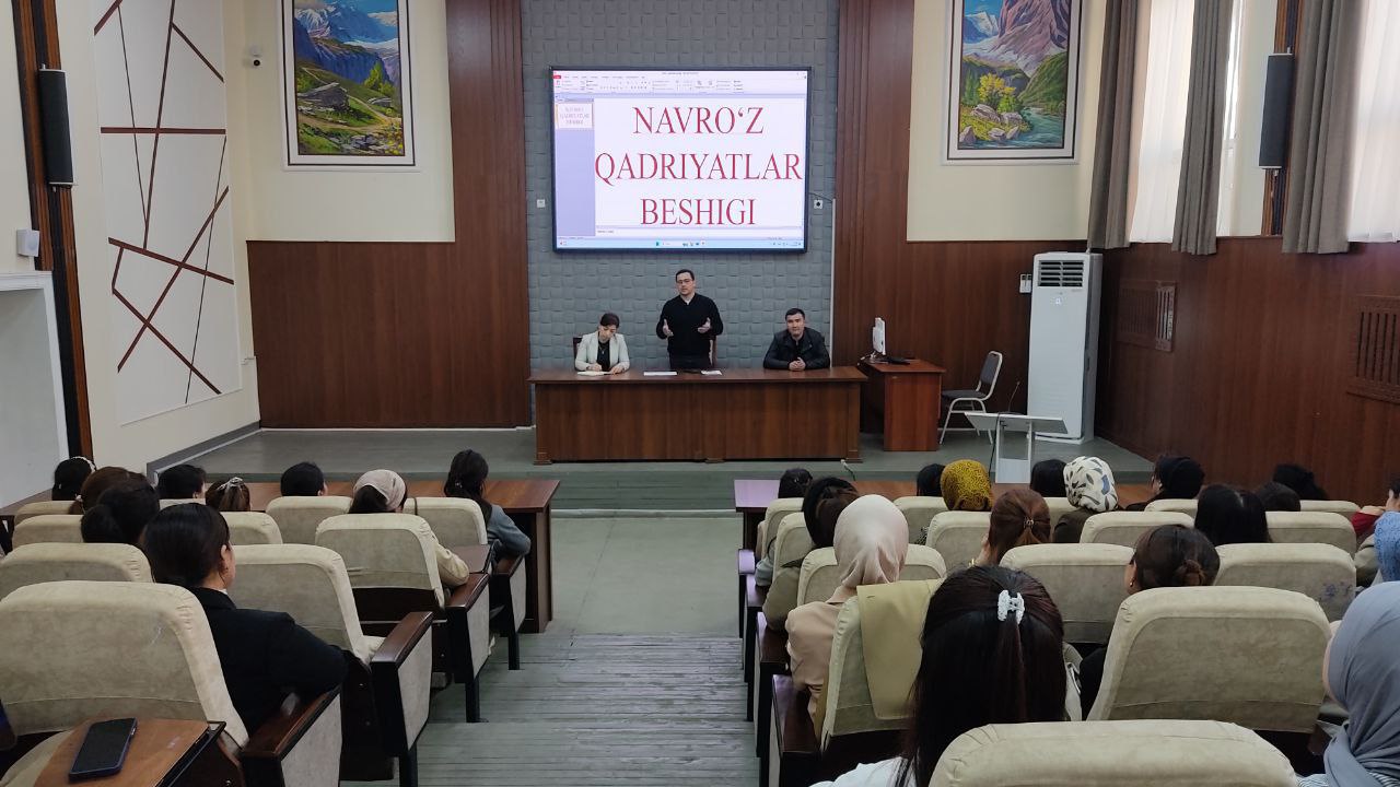 "Navro'z — qadriyatlar beshigi" haftaligi doirasida davra suhbatlari davom etmoqda