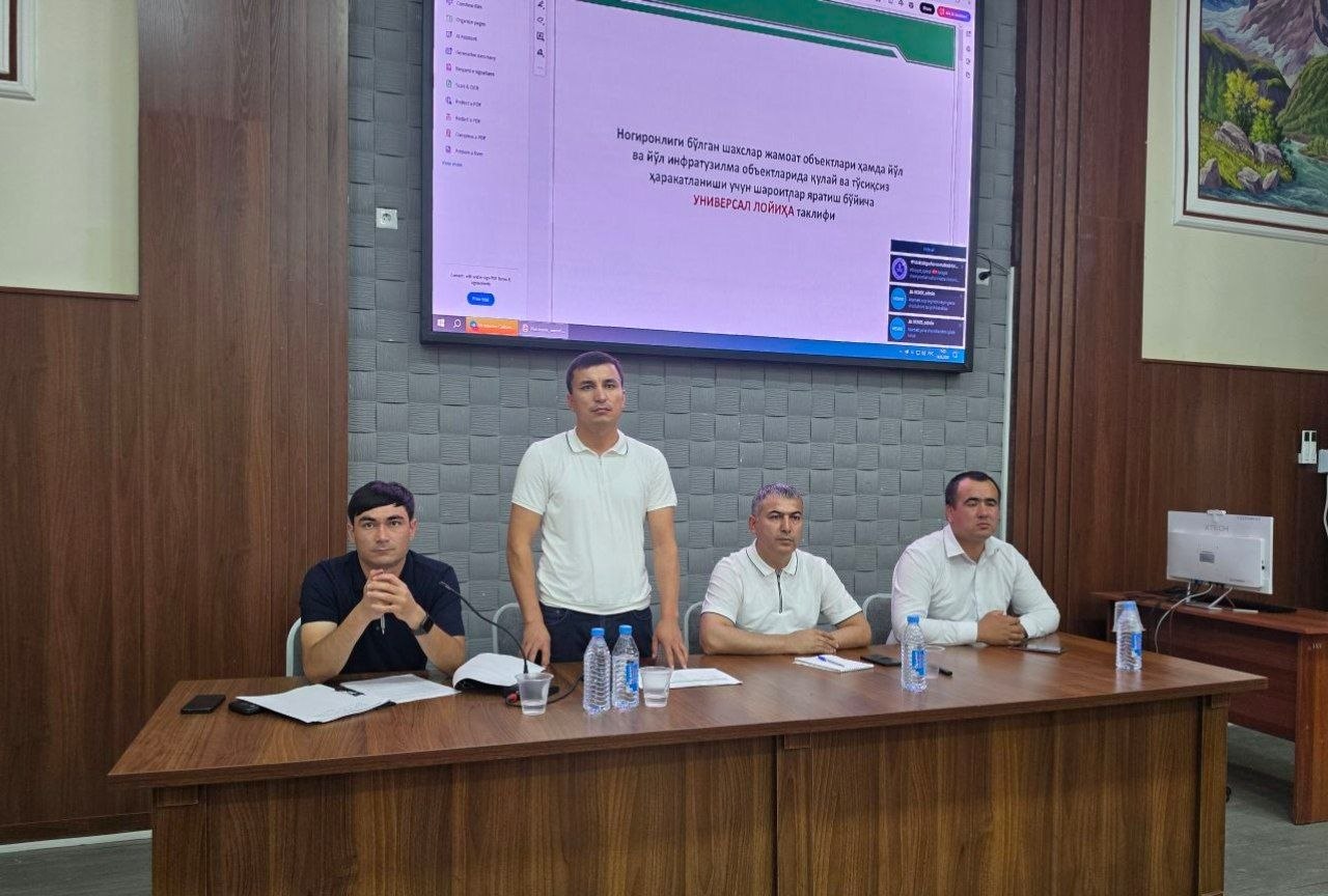 Namangan davlat pedagogika institutida imkoniyati cheklaangan talabalarga yaratilgan sharoitlar va ta’lim jarayoni atroflicha o‘rganildi.