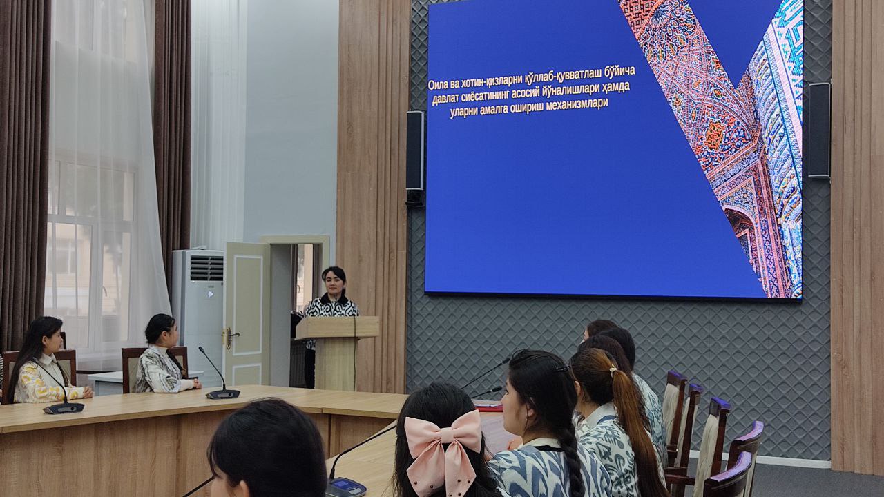 Talabalar bilan seminar