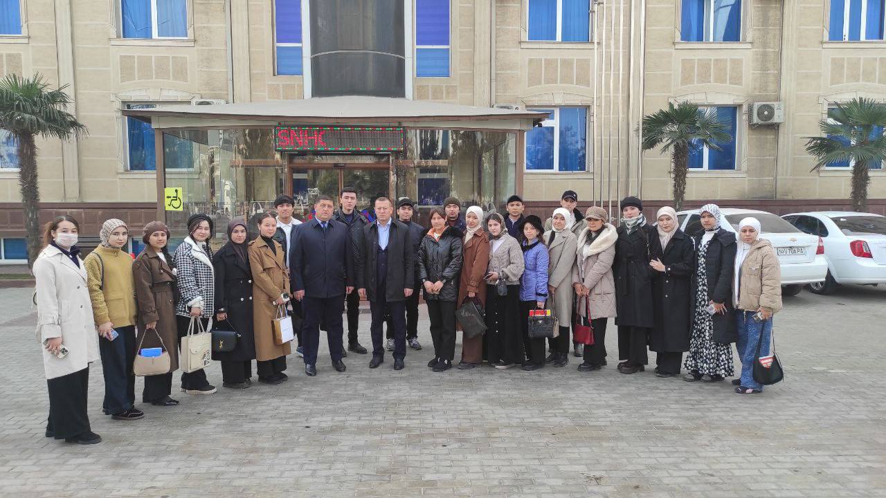 TALABALAR UCHUN AMALIYOTGA BOY DARS — MEHMONXONADA O‘TKAZILDI